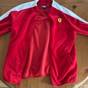 Men’s Small Puma x Ferrari Sports Jacket (Scuderia Ferrari). Minor Wear and use.